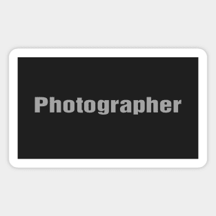 PHOTOGRAPHER Magnet